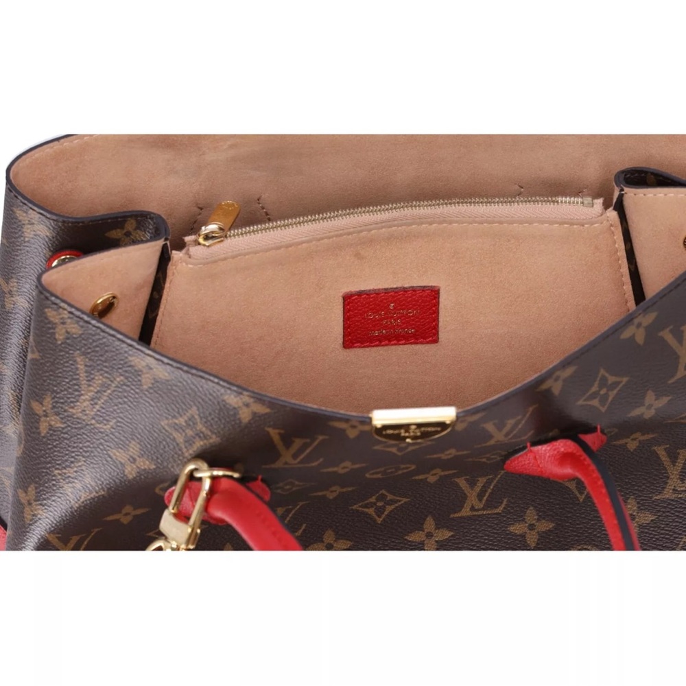Louis Vuitton Flandrin Triple Compartment Satchel Monogram Brown Cerise M41596 - Picture 13 of 13